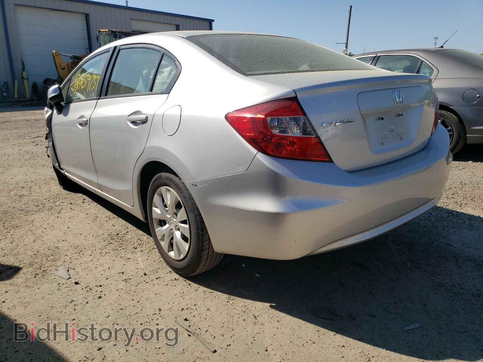 2012 HONDA CIVIC - VIN: 2HGFB2F55CH600856 - Фото 3