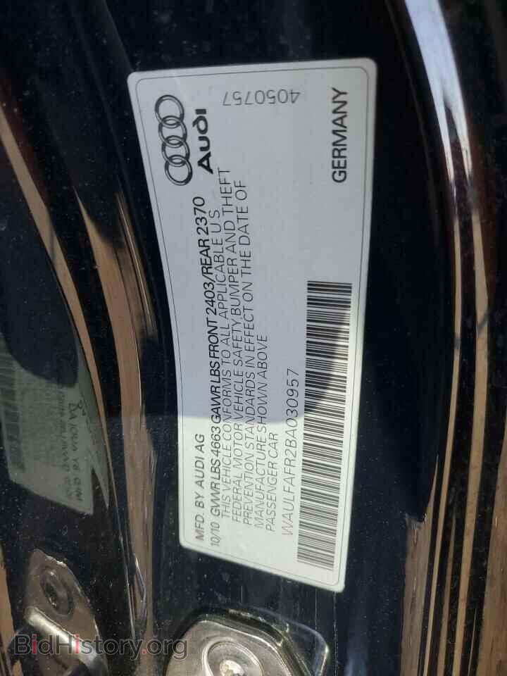 2011 AUDI A5 - VIN: WAULFAFR2BA030957 - Photo 12