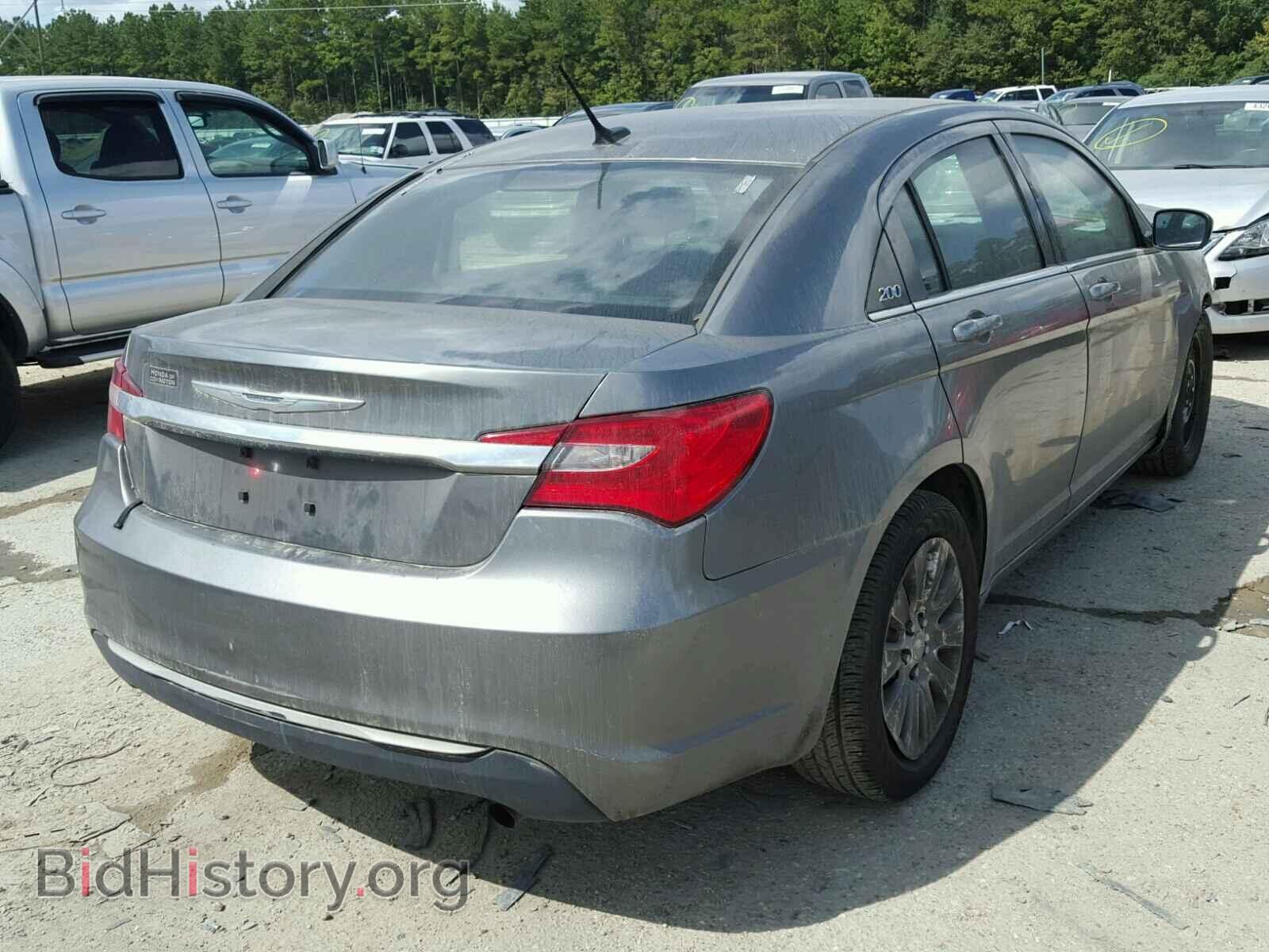 2012 CHRYSLER 200 - VIN: 1C3CCBAB8CN282478 - Фото 4