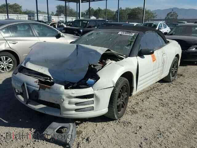 2001 MITSUBISHI ECLIPSE - VIN: 4A3AE45G31E110383 - Фото 2
