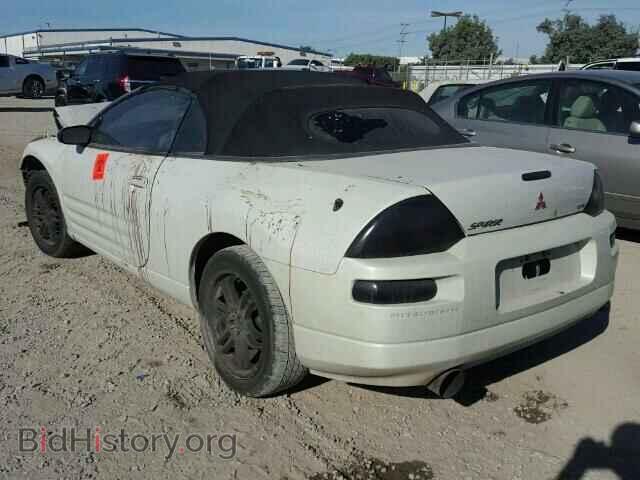 2001 MITSUBISHI ECLIPSE - VIN: 4A3AE45G31E110383 - Фото 3
