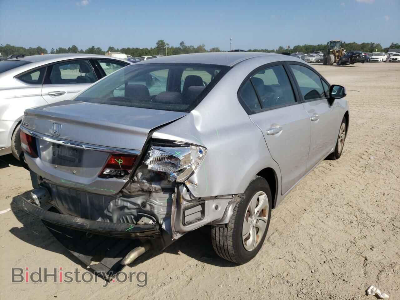2013 HONDA CIVIC - VIN: 19XFB2F56DE070022 - Фото 4