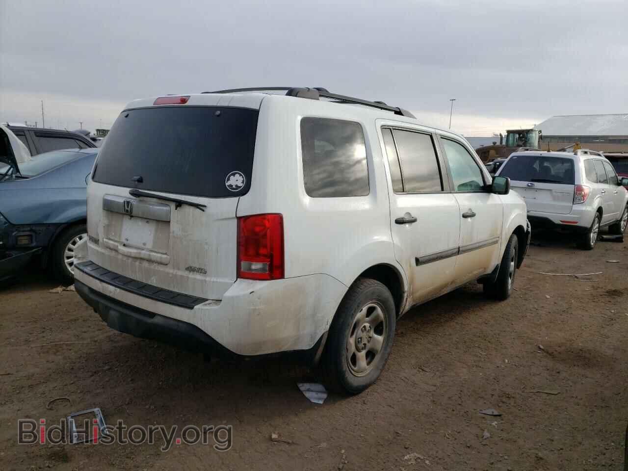 2014 HONDA PILOT - VIN: 5FNYF4H25EB053266 - Фото 3