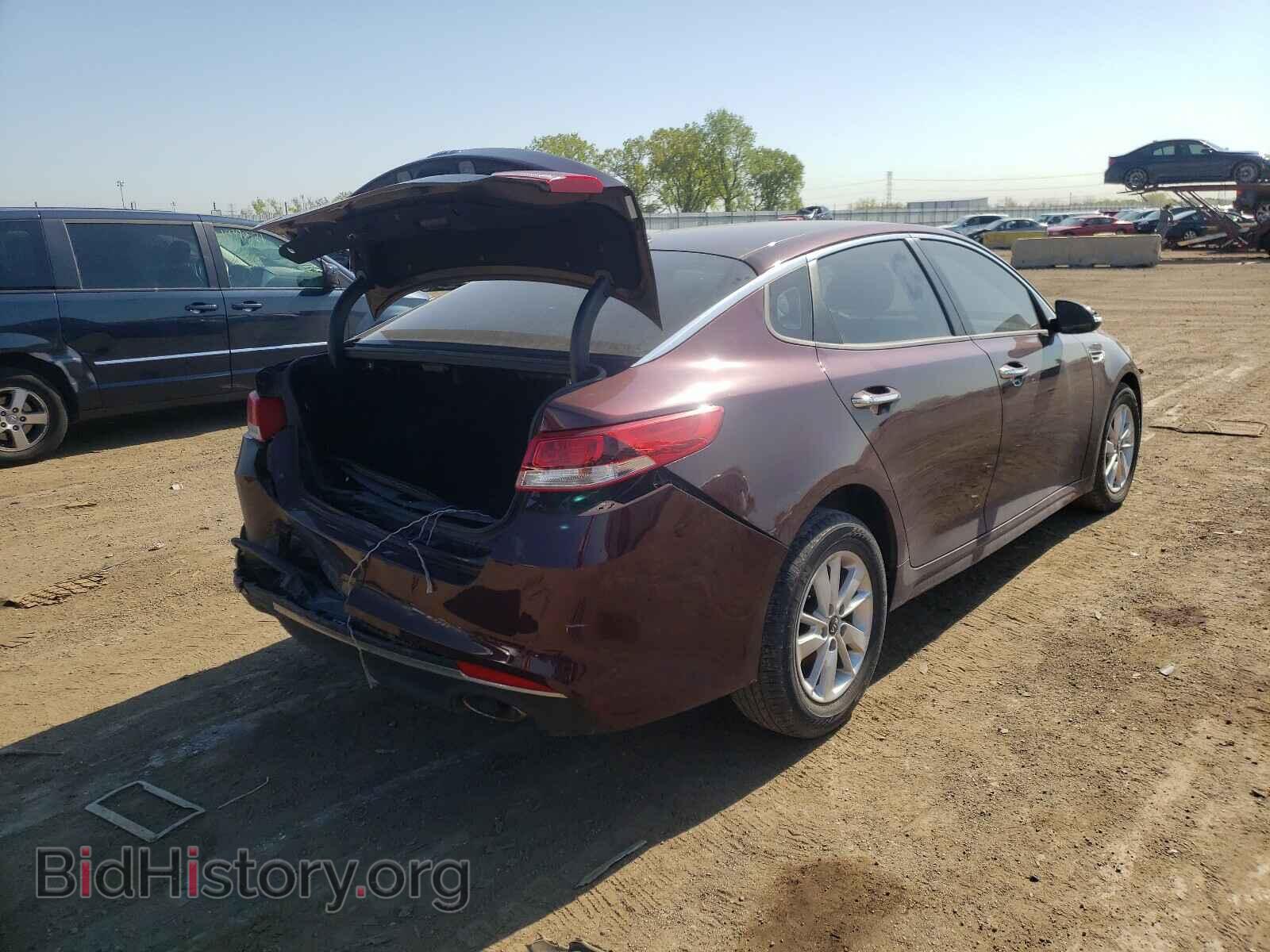 2017 KIA OPTIMA - VIN: 5XXGT4L30HG150655 - Фото 4
