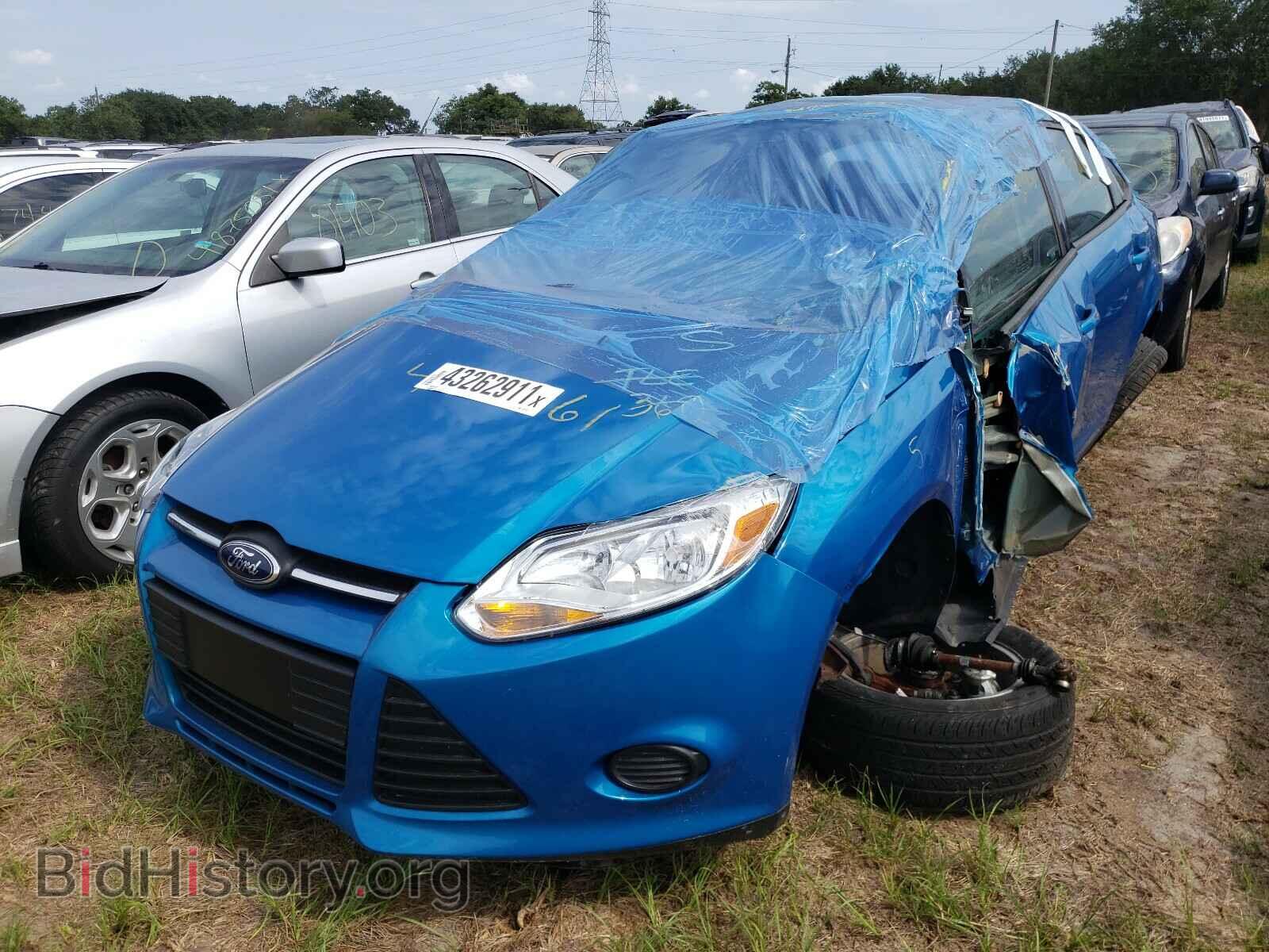 2014 FORD FOCUS - VIN: 1FADP3F28EL222241 - Фото 2