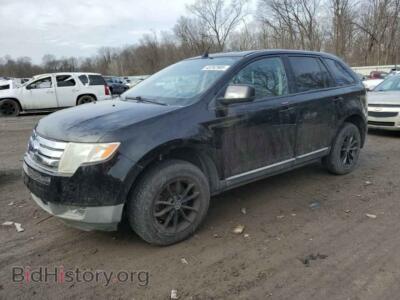 2007 Ford EDGE SEL, black — VIN 2FMDK48CX7BB04727, Copart
