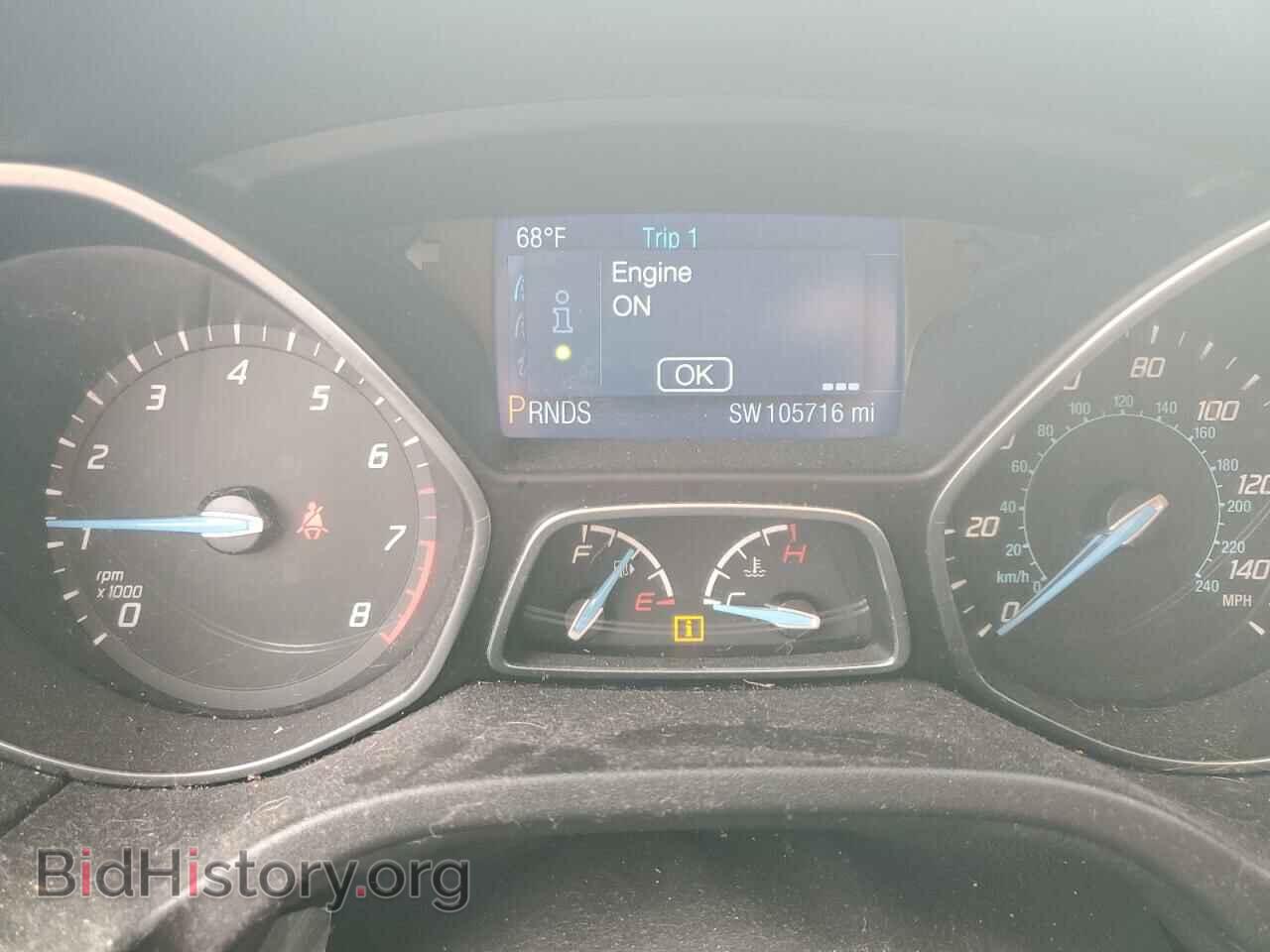 2014 FORD FOCUS - VIN: 1FADP3K23EL460794 - Фото 9