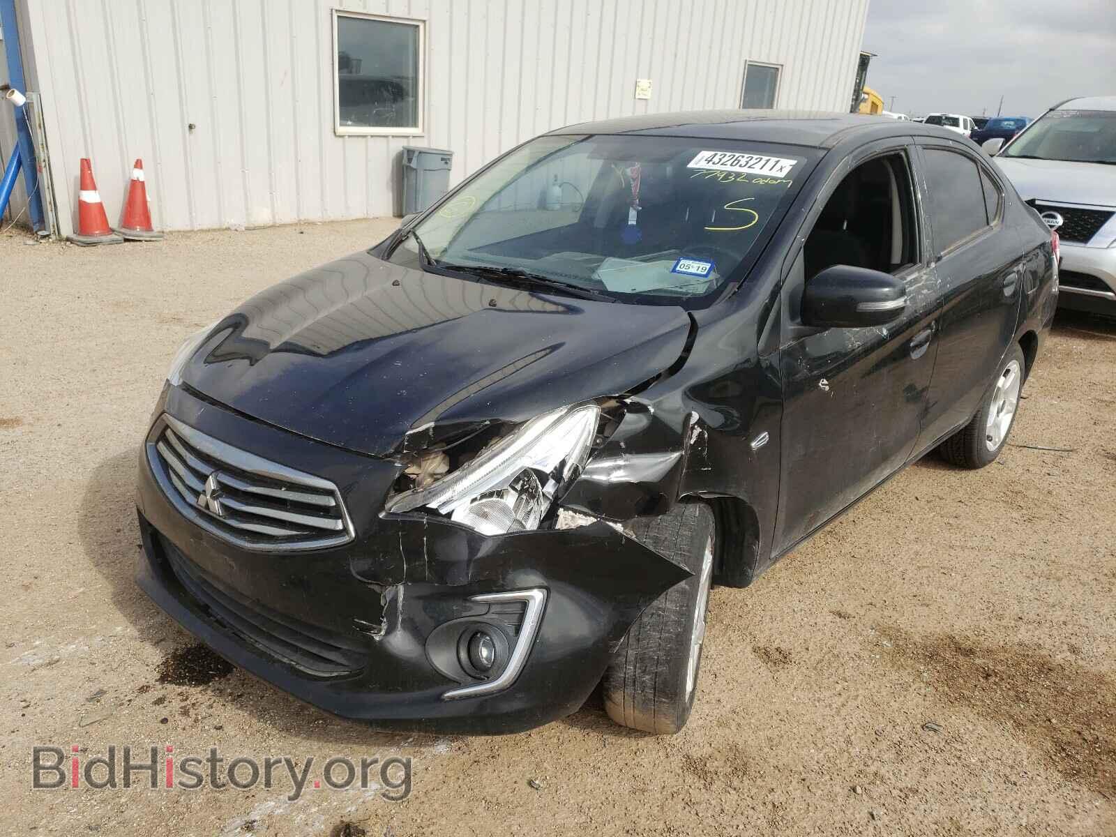 2017 MITSUBISHI MIRAGE - VIN: ML32F4FJ0HHF09216 - Фото 2