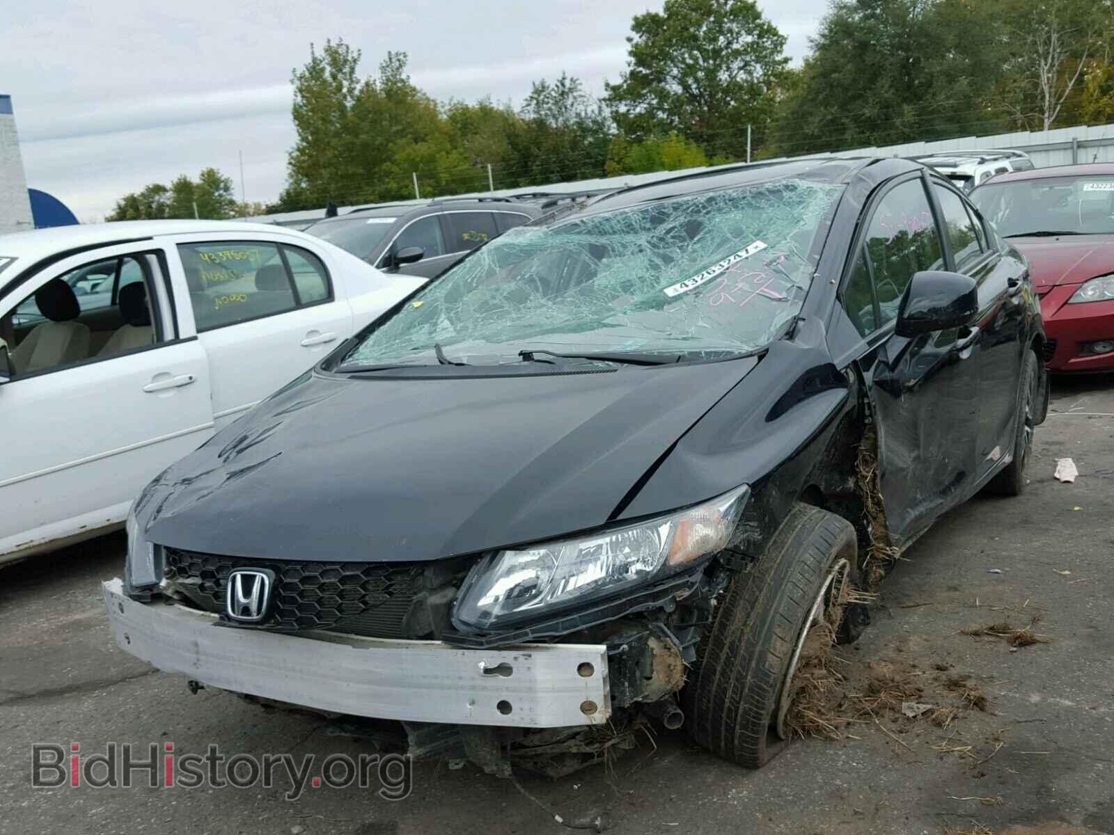 2013 HONDA CIVIC - VIN: 2HGFB2F85DH527046 - Фото 2