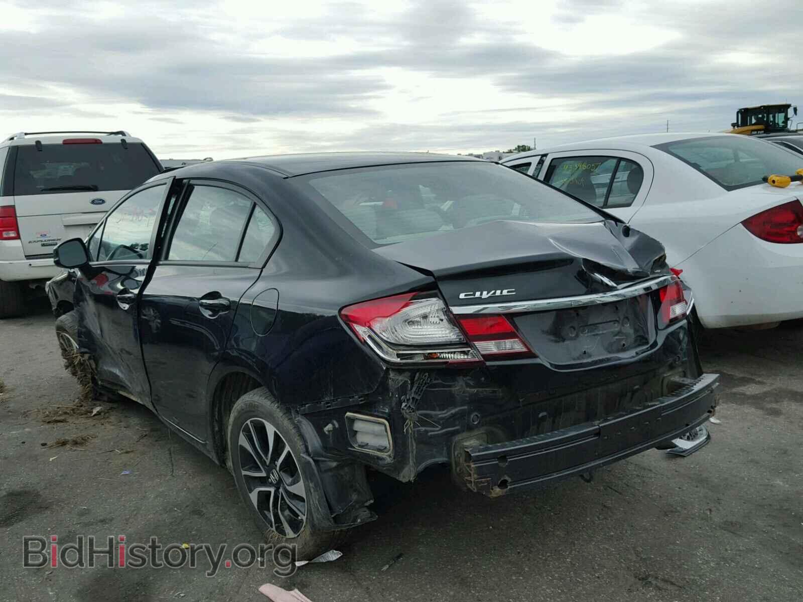 2013 HONDA CIVIC - VIN: 2HGFB2F85DH527046 - Фото 3