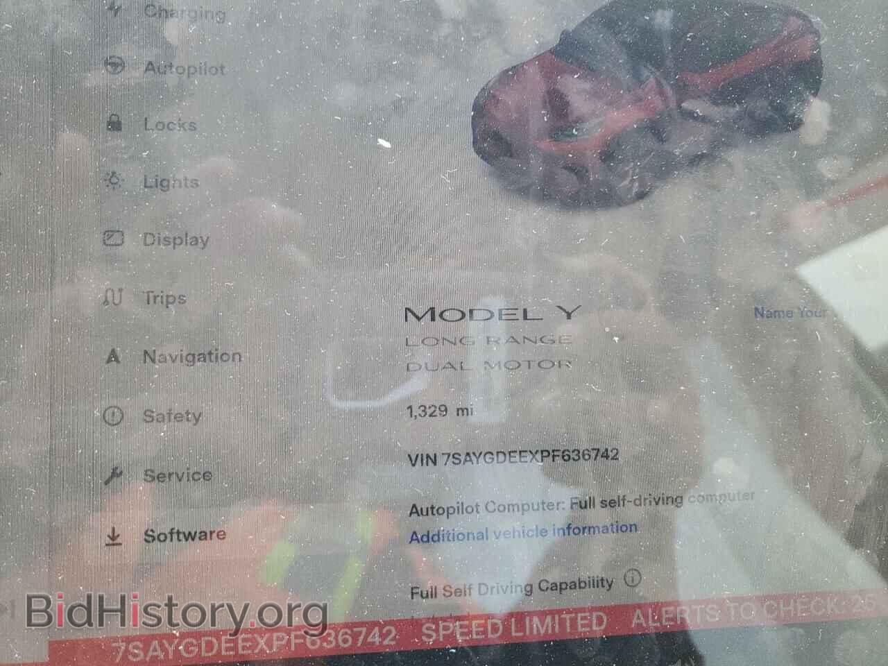 2023 TESLA MODEL Y - VIN: 7SAYGDEEXPF636742 - Фото 9