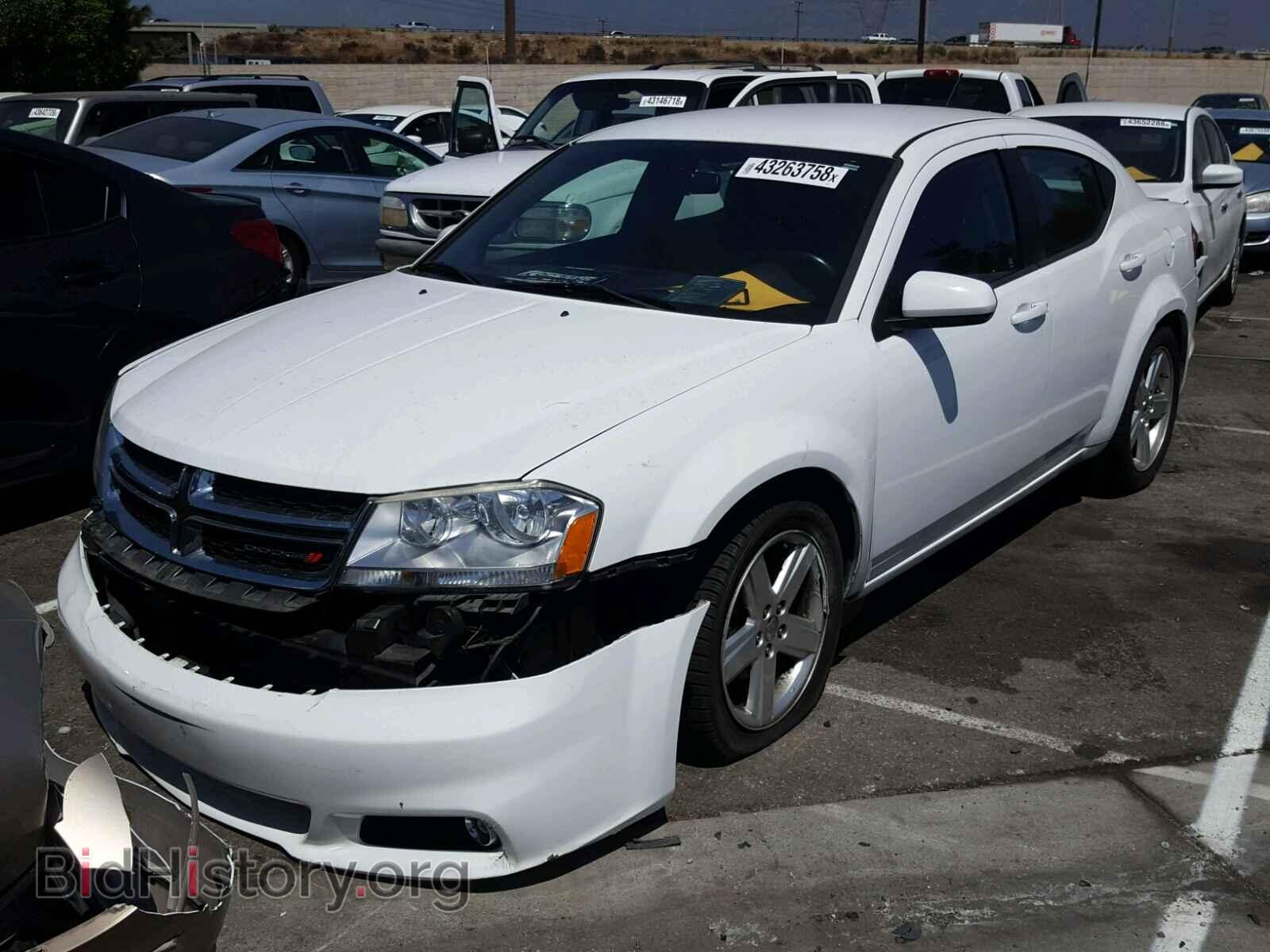 2013 DODGE AVENGER - VIN: 1C3CDZCBXDN679887 - Фото 2