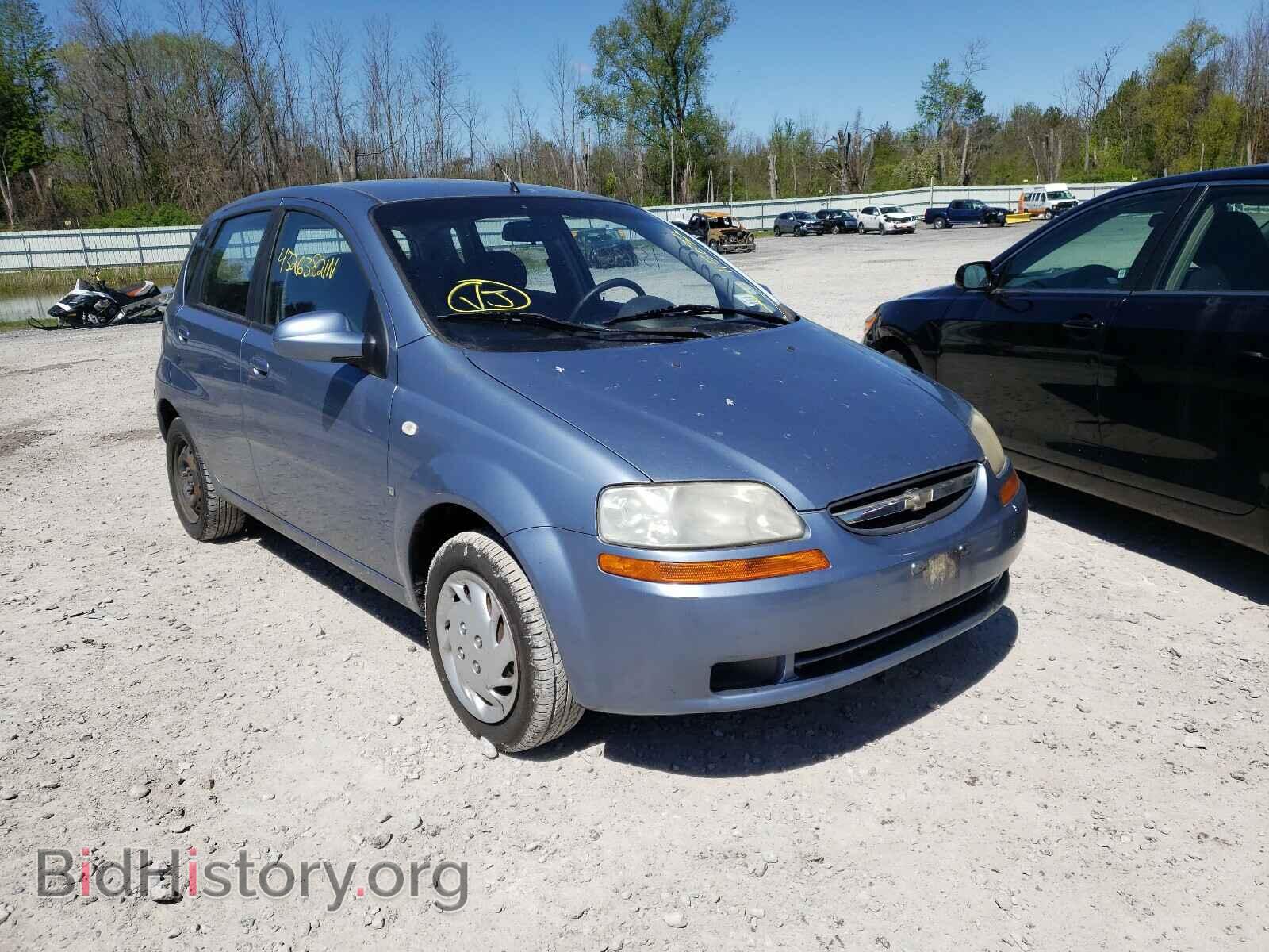 Photo KL1TD66617B754871 - CHEVROLET AVEO 2007