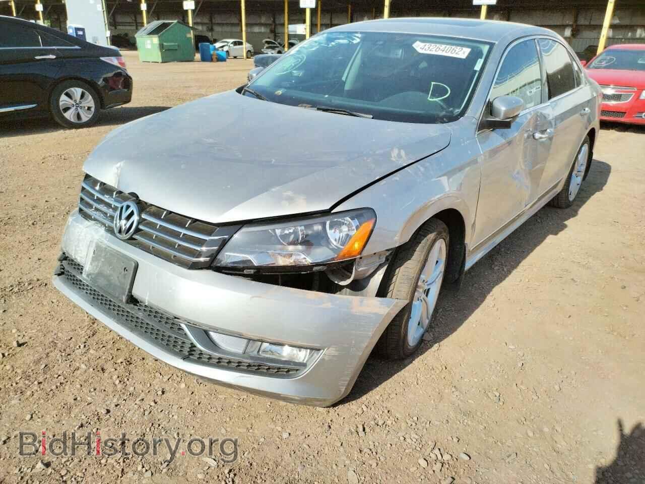 2014 VOLKSWAGEN PASSAT - VIN: 1VWBN7A36EC085831 - Фото 2