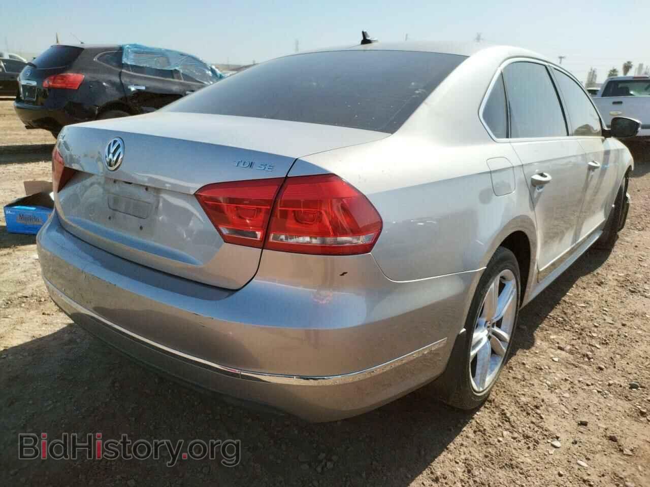 2014 VOLKSWAGEN PASSAT - VIN: 1VWBN7A36EC085831 - Фото 4