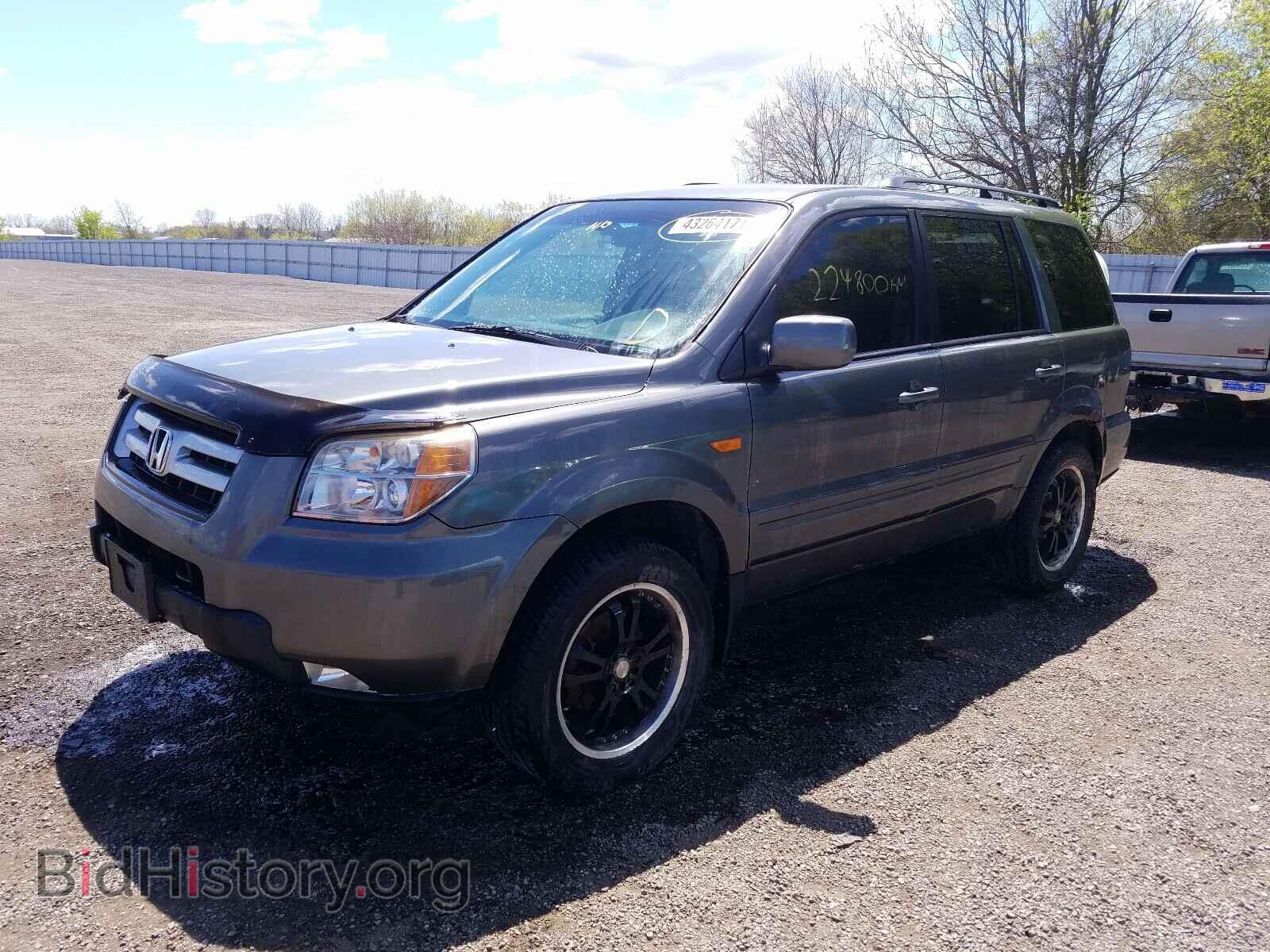 2007 HONDA PILOT - VIN: 2HKYF18557H001391 - Фото 2