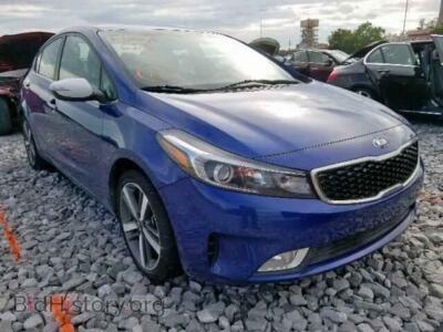2017 Kia FORTE EX, blue — VIN 3KPFL4A87HE071910, Copart