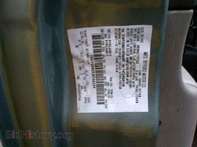 2005 FORD FOCUS - VIN: 1FAFP34N85W246589 - Фото 10