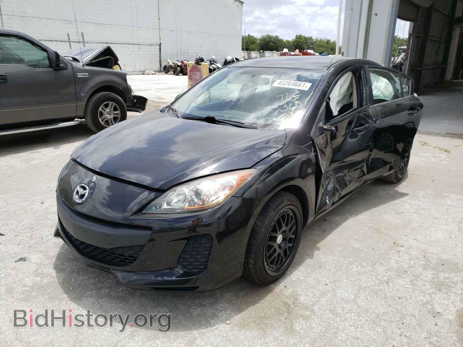 2012 MAZDA 3 - VIN: JM1BL1UF7C1527343 - Фото 2