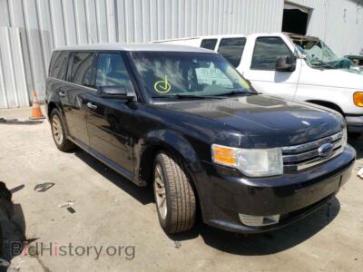 2010 Ford FLEX Flex SEL, черный — VIN 2FMGK5CC8ABA58221, Copart