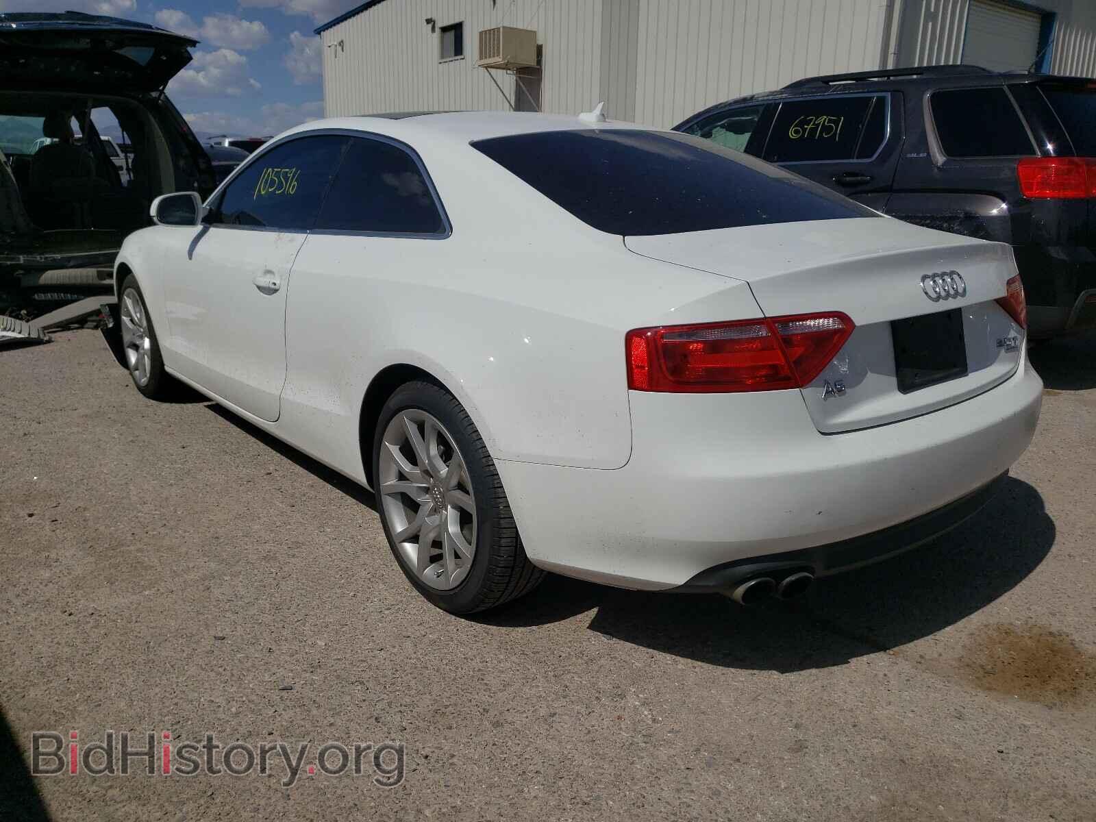 2012 AUDI A5 - VIN: WAUCFAFR5CA015385 - Фото 3