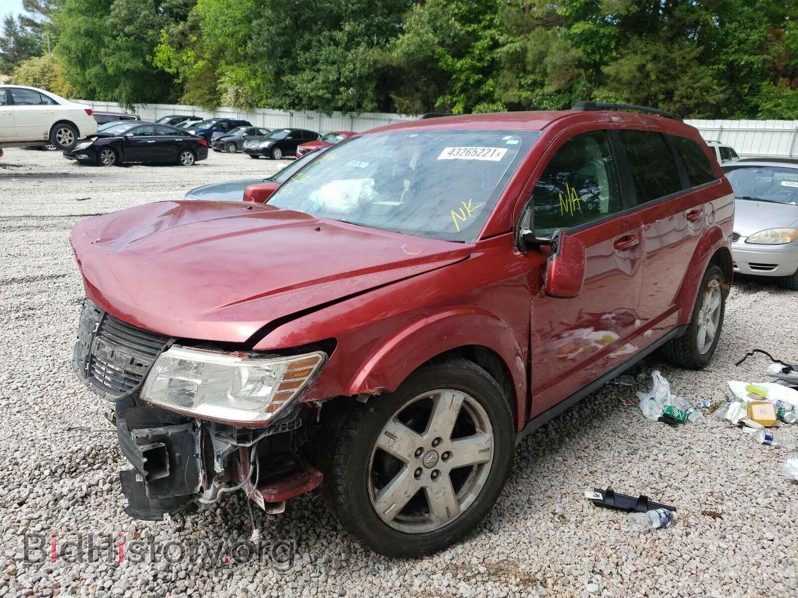 2010 DODGE JOURNEY - VIN: 3D4PG5FV9AT117321 - Фото 2