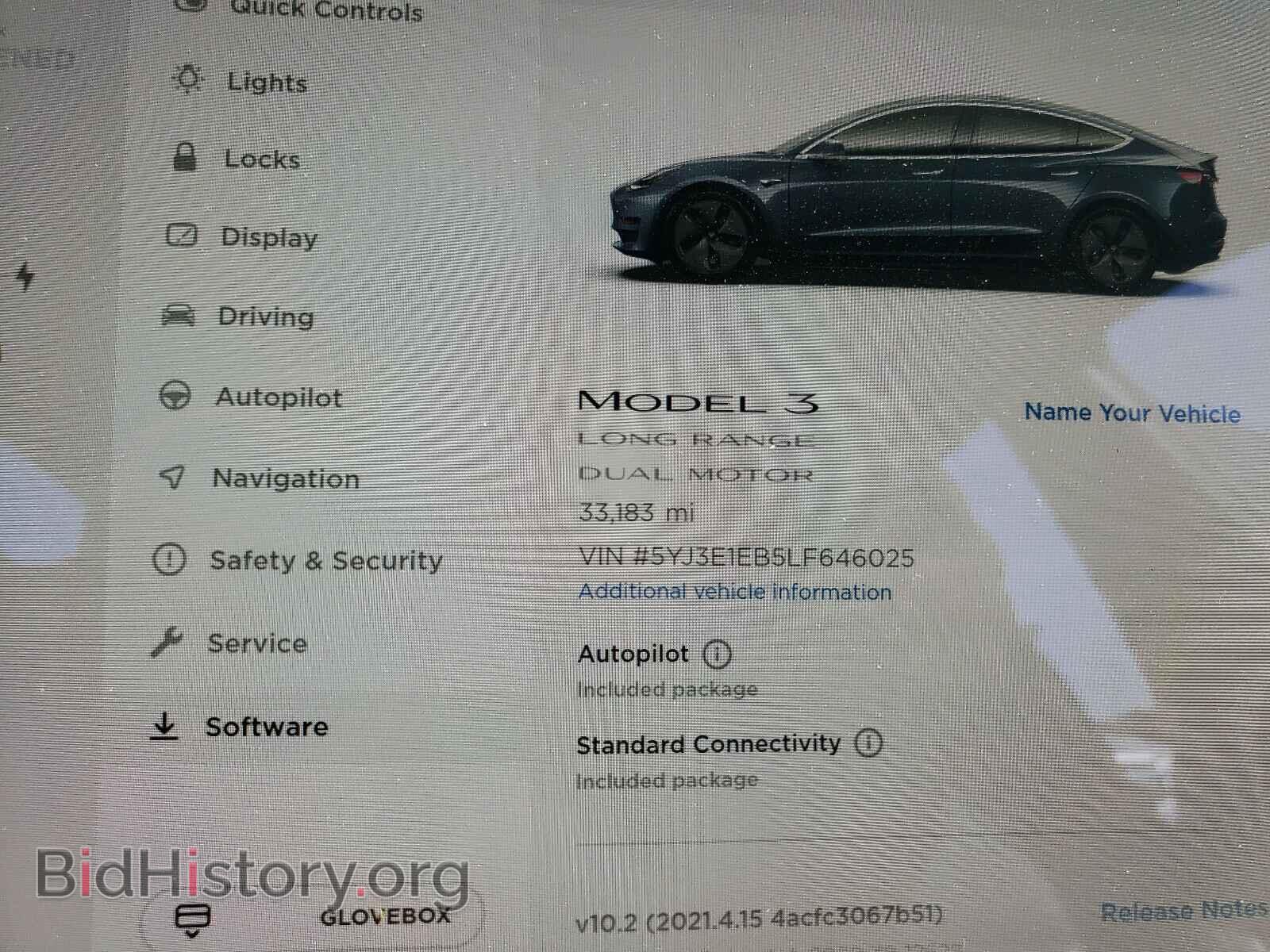 2020 TESLA MODEL 3 - VIN: 5YJ3E1EB5LF646025 - Фото 8