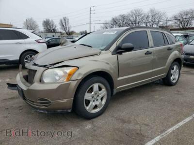 2008 Dodge CALIBER SXT, tan — VIN 1B3HB48B18D545253, Copart