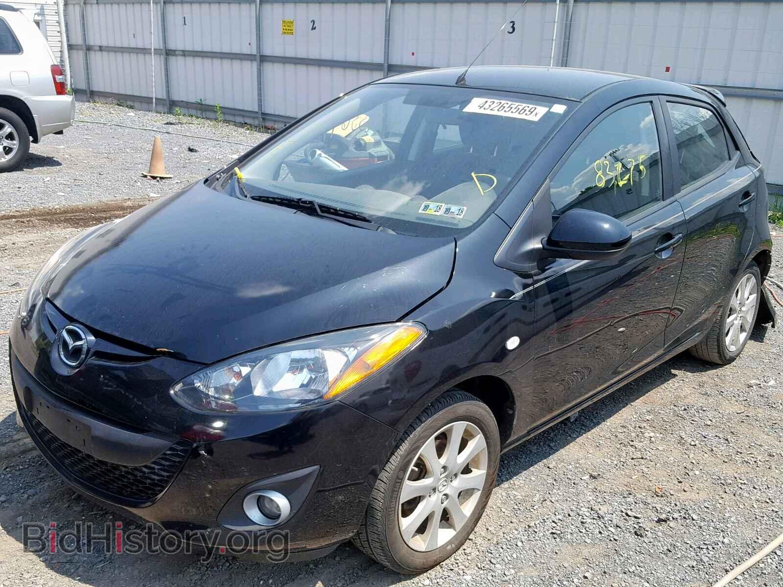 2011 MAZDA 2 - VIN: JM1DE1HZ8B0123480 - Фото 2