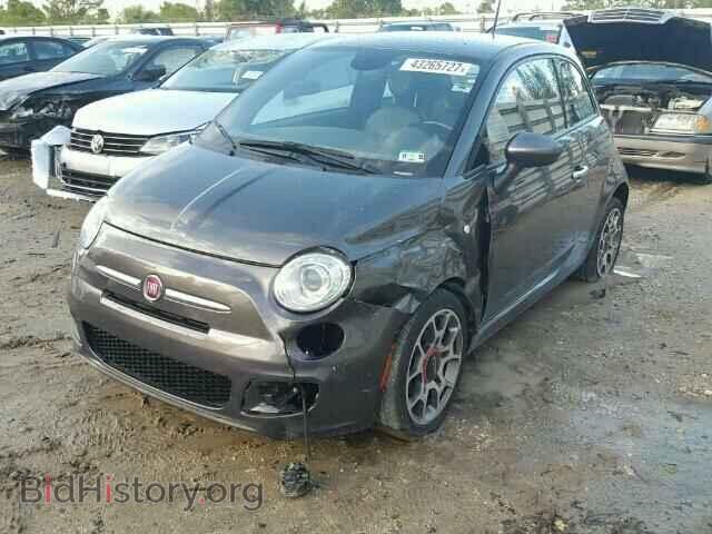 2015 FIAT 500 - VIN: 3C3CFFBR1FT508312 - Фото 2