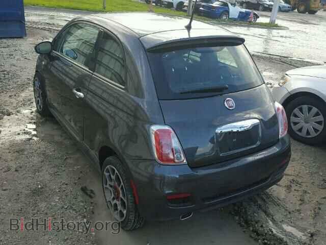 2015 FIAT 500 - VIN: 3C3CFFBR1FT508312 - Фото 3
