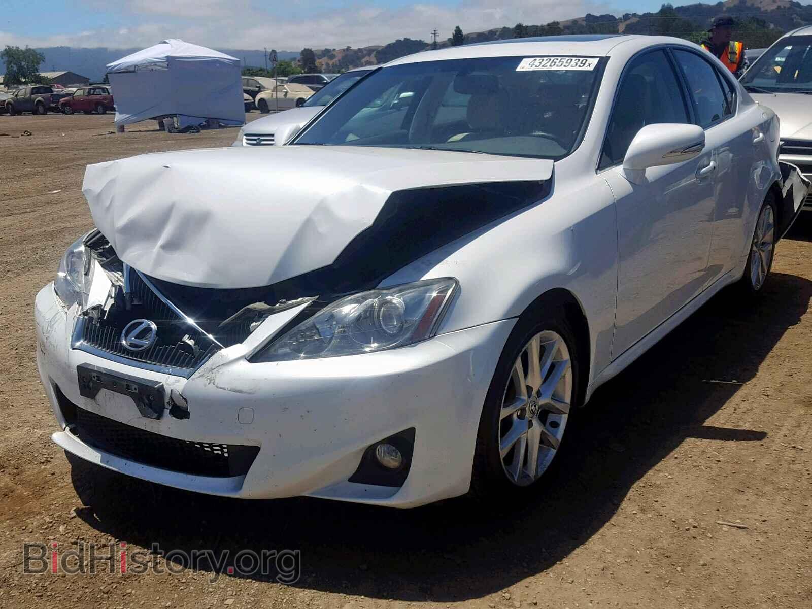 2013 LEXUS IS 250 - VIN: JTHBF5C24D5187722 - Фото 2