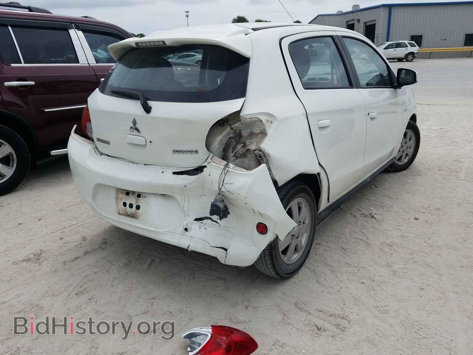 2014 MITSUBISHI MIRAGE - VIN: ML32A4HJ6EH025281 - Фото 4