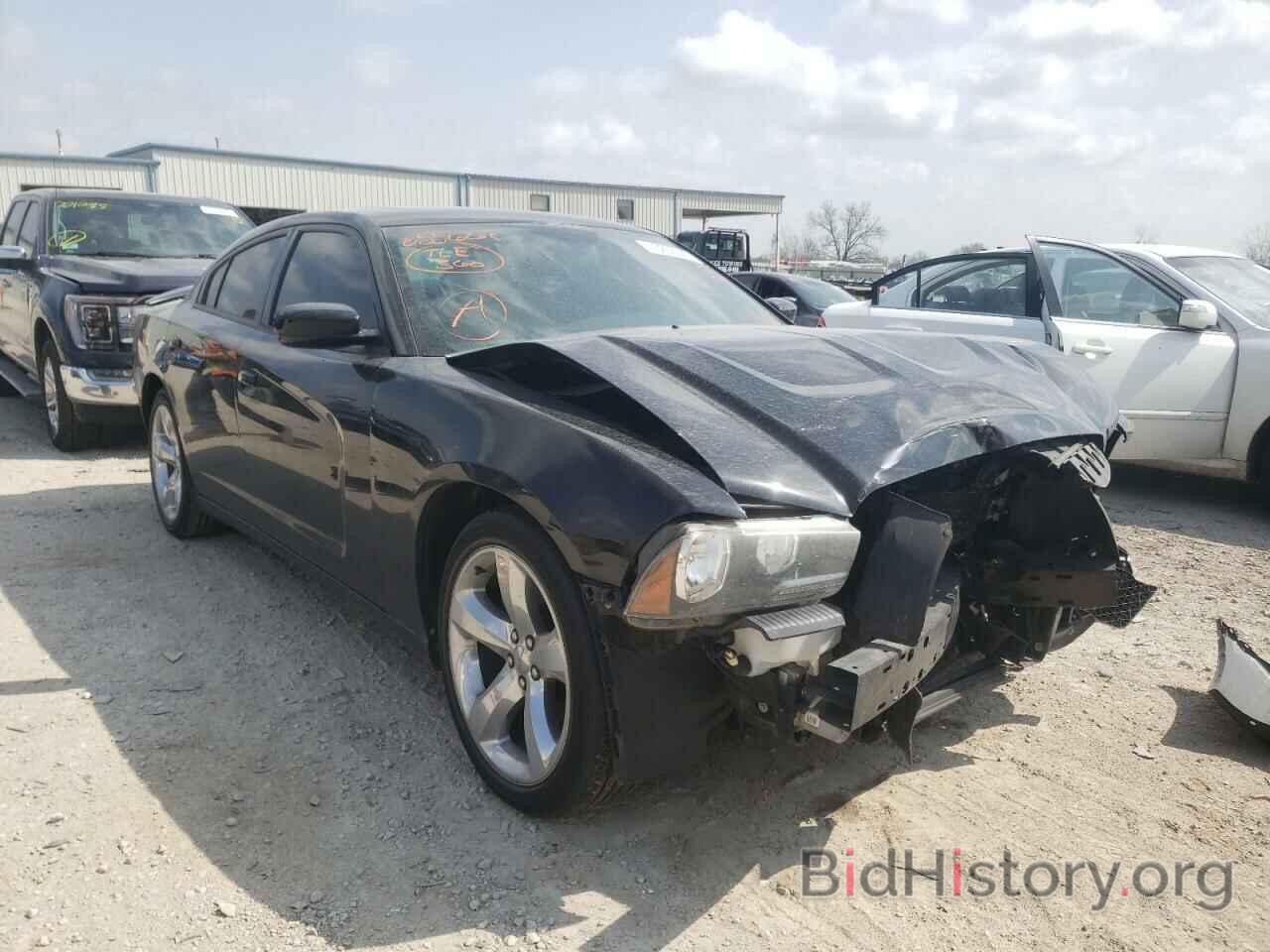 Photo 2C3CDXHG8DH655668 - DODGE CHARGER 2013