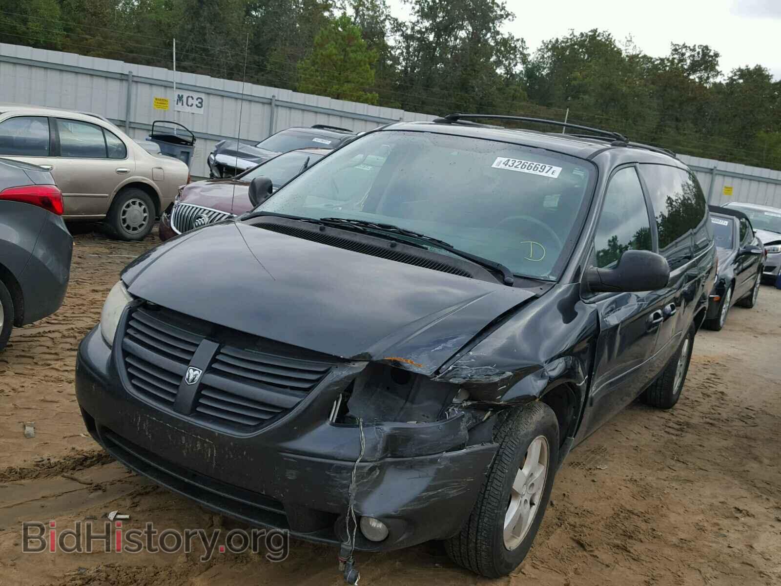 2007 DODGE CARAVAN - VIN: 2D4GP44L27R117961 - Фото 2