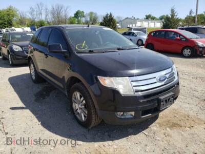 2007 Ford EDGE Edge SEL P, black — VIN 2FMDK49C67BA96494, Copart