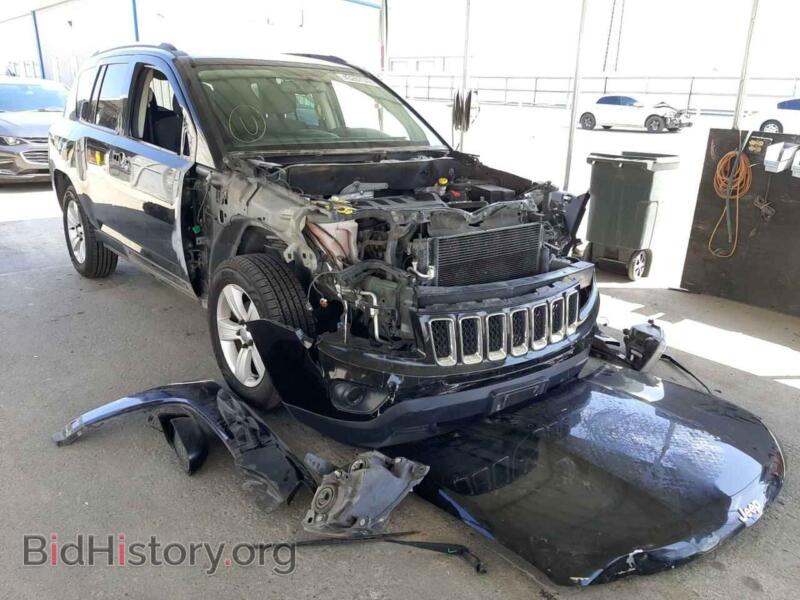 2017 Jeep COMPASS Compass SP (VIN 1C4NJDBB9HD143008) — фото 1 из 10, Copart, повреждение: передняя часть