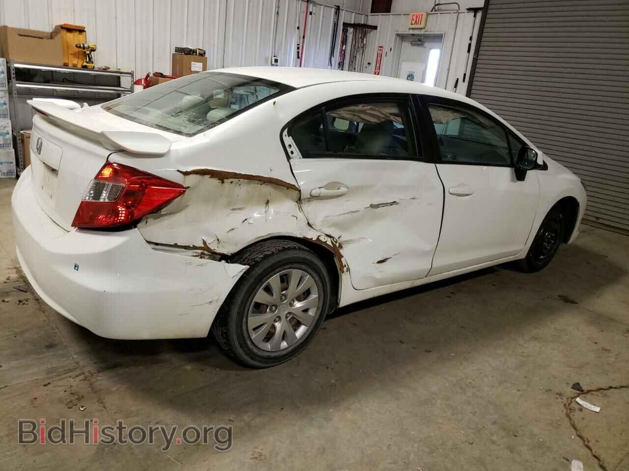 2012 HONDA CIVIC - VIN: 2HGFB2F5XCH571273 - Фото 3