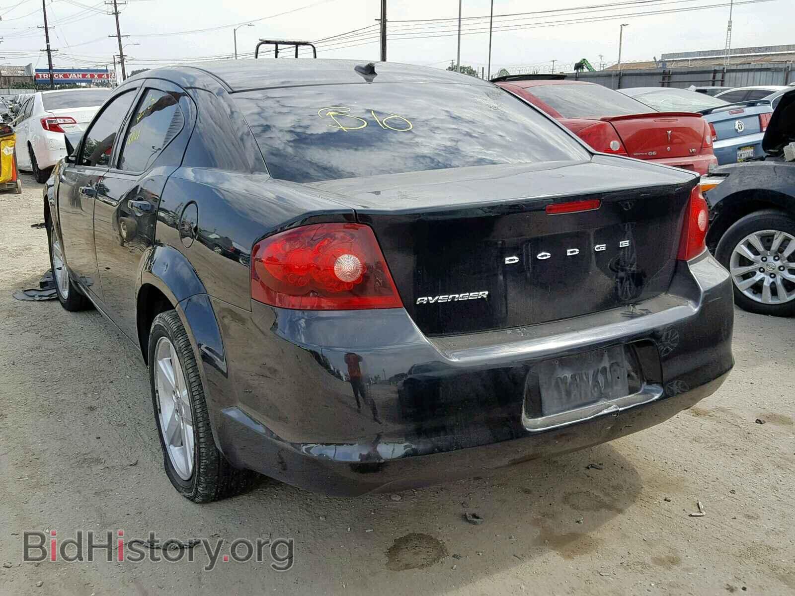 2013 DODGE AVENGER - VIN: 1C3CDZAB6DN537491 - Фото 3