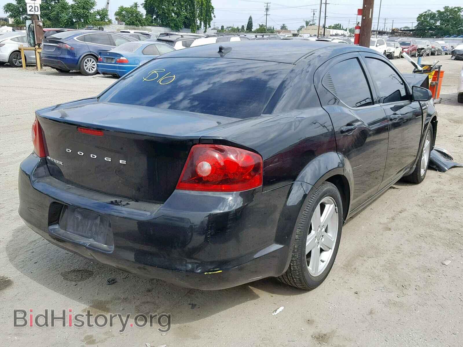 2013 DODGE AVENGER - VIN: 1C3CDZAB6DN537491 - Фото 4