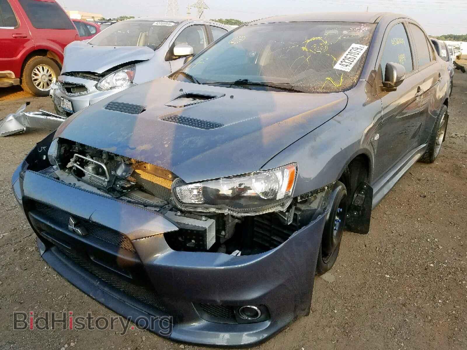 2011 MITSUBISHI EVO - VIN: JA32W8FV5BU044451 - Фото 2