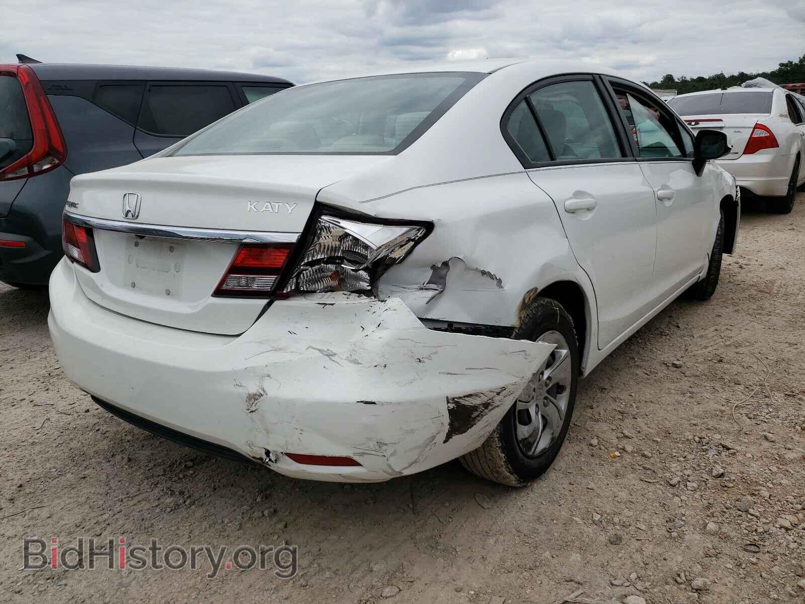 2013 HONDA CIVIC - VIN: 2HGFB2F5XDH549047 - Фото 4