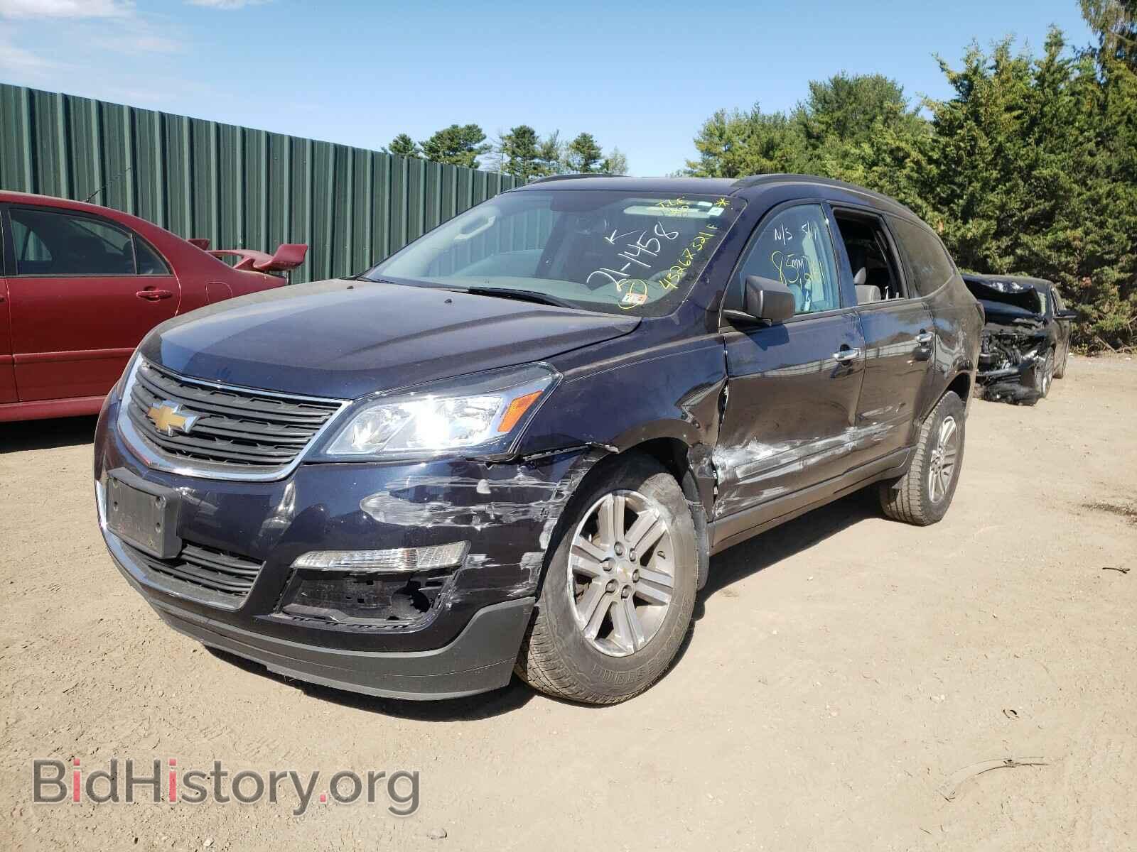 2017 CHEVROLET TRAVERSE - VIN: 1GNKRFKD4HJ237332 - Фото 2