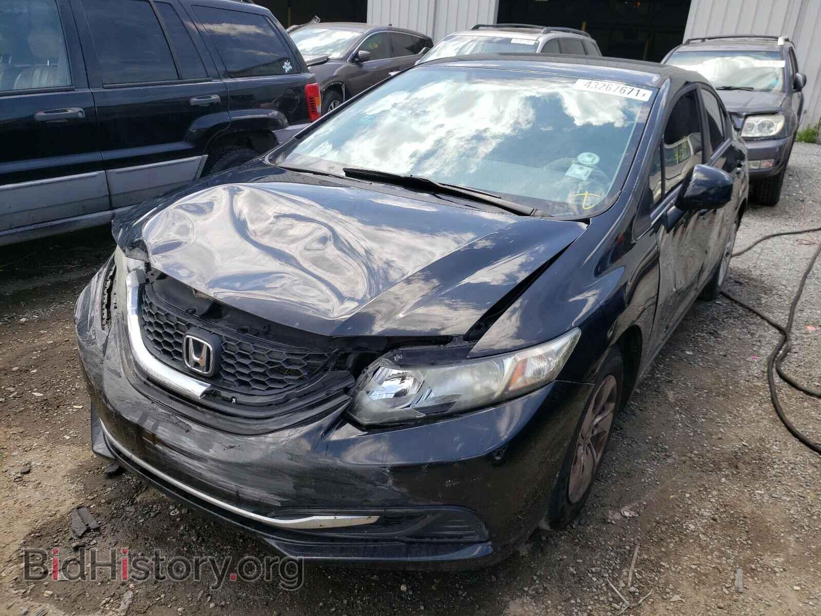 2013 HONDA CIVIC - VIN: 19XFB2F55DE022995 - Фото 2