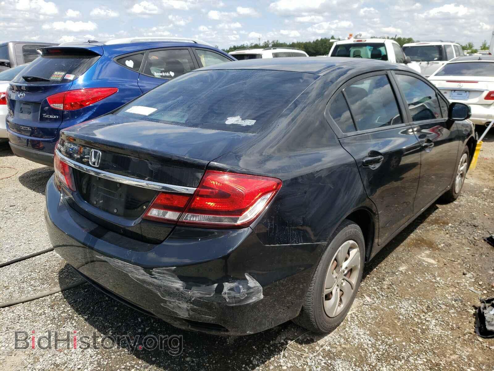 2013 HONDA CIVIC - VIN: 19XFB2F55DE022995 - Фото 4