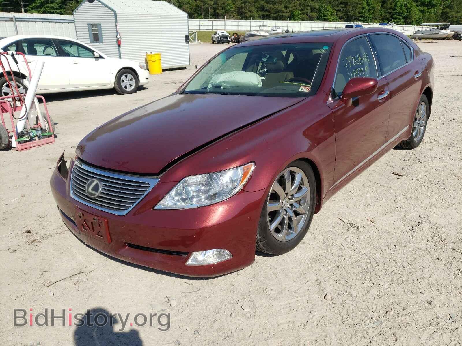 2007 LEXUS LS460 - VIN: JTHGL46F275017788 - Фото 2
