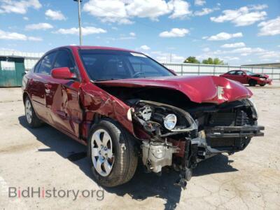 2007 Kia OPTIMA Optima LX/, красный — VIN KNAGE123975159333, Copart