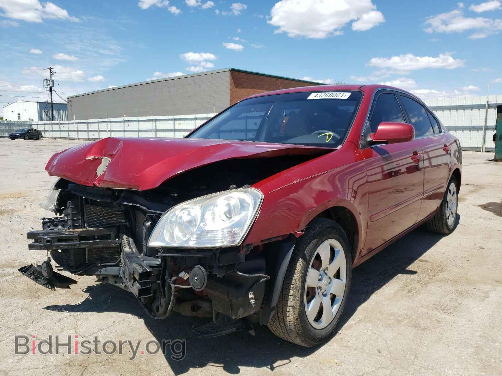 2007 KIA OPTIMA - VIN: KNAGE123975159333 - Фото 2
