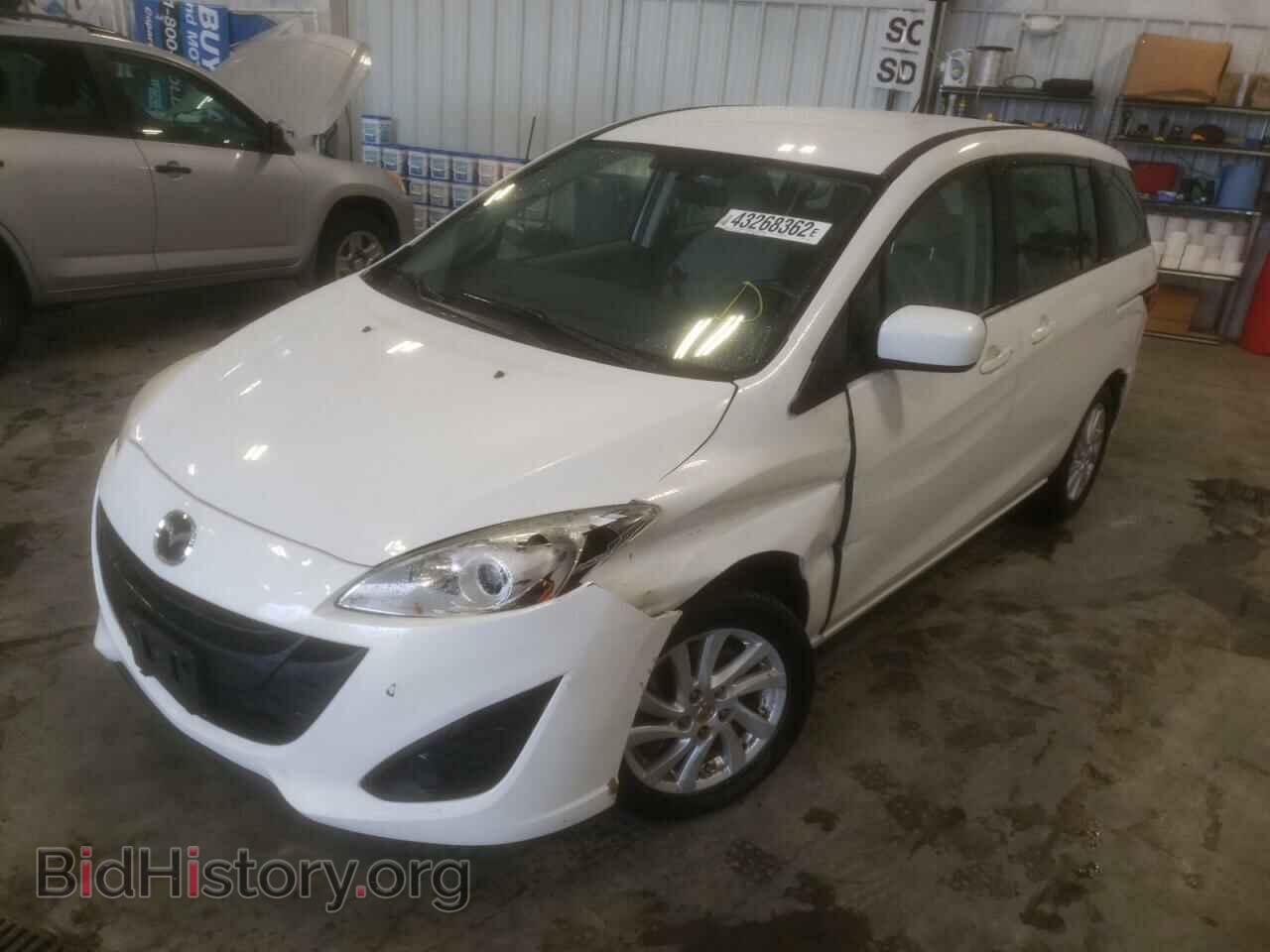 2012 MAZDA 5 - VIN: JM1CW2BLXC0110346 - Фото 2