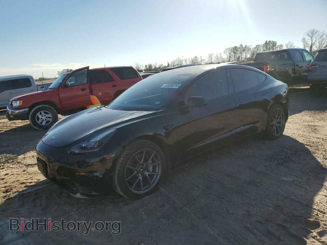 Photo 5YJ3E1EA8MF092813 - TESLA MODEL 3 2021